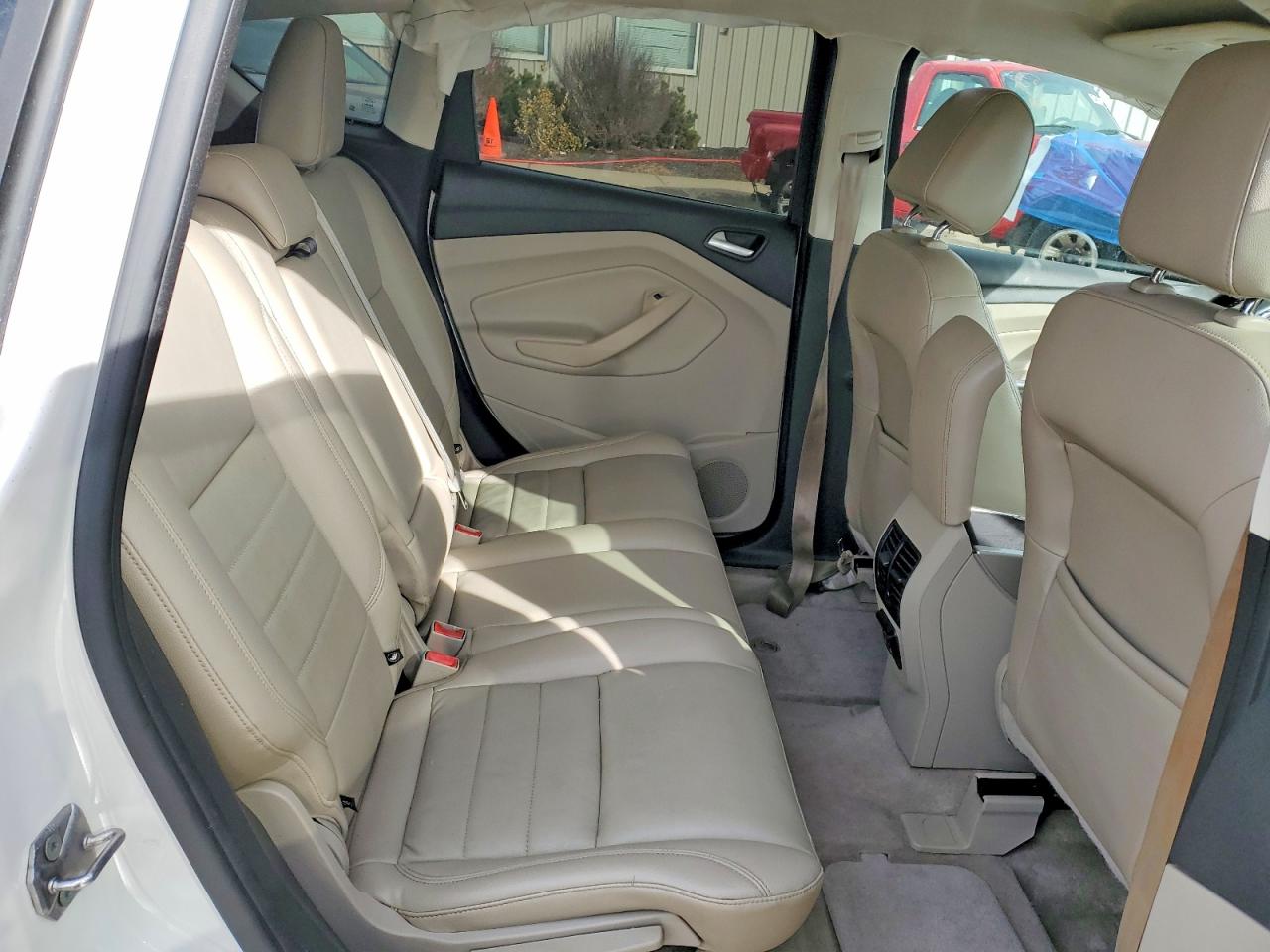 2013 Ford C-max Sel White vin: 1FADP5BU1DL523029