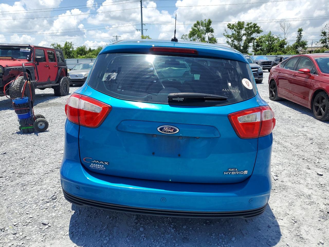 2013 Ford C-max Sel Blue vin: 1FADP5BU1DL536864