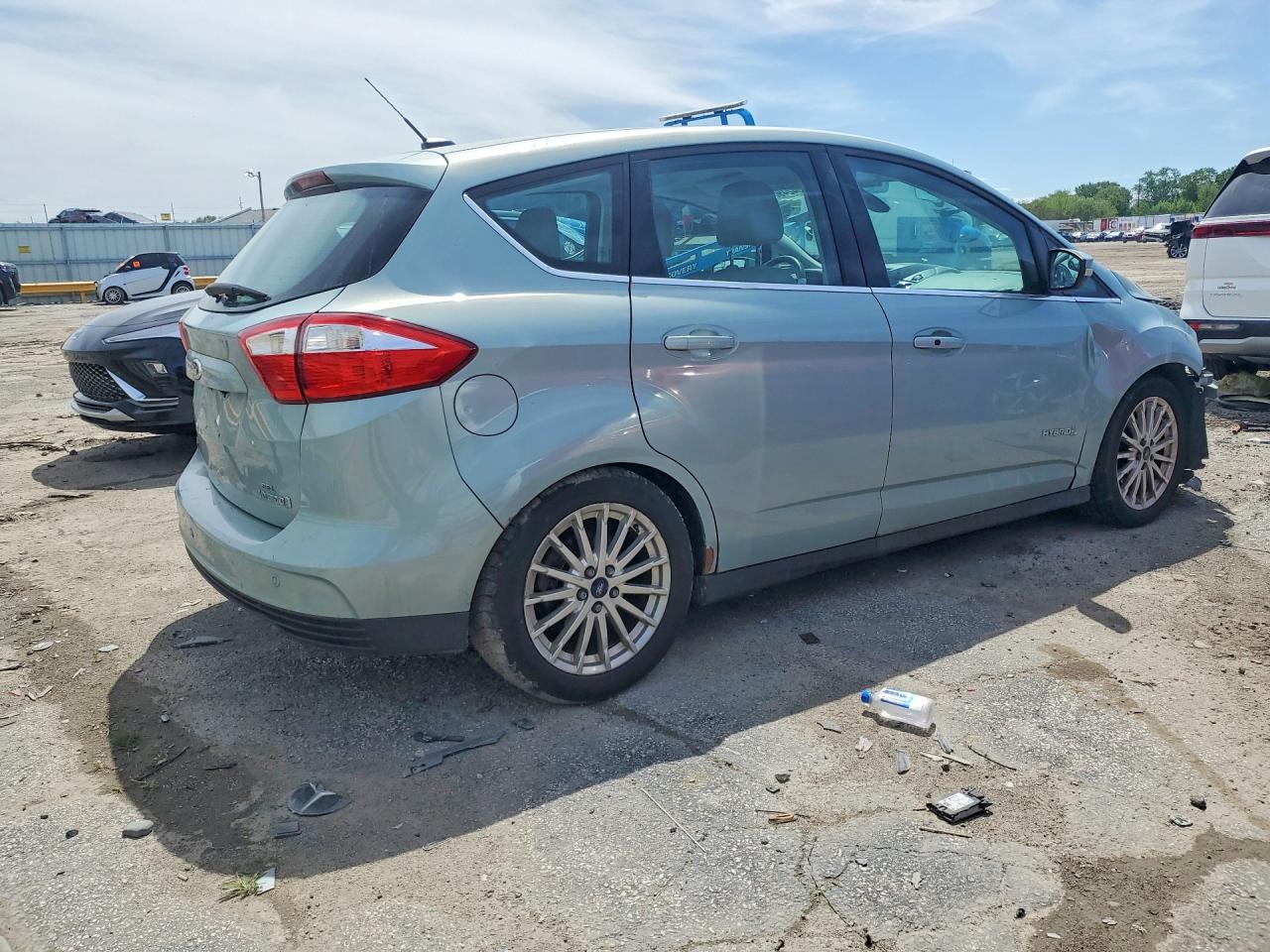 2013 Ford C-max Sel Turquoise vin: 1FADP5BU1DL554488