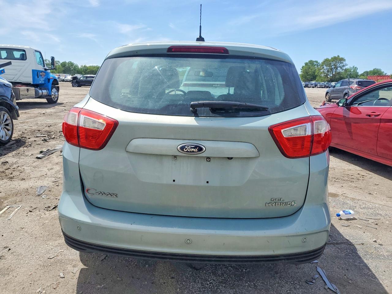 2013 Ford C-max Sel Turquoise vin: 1FADP5BU1DL554488