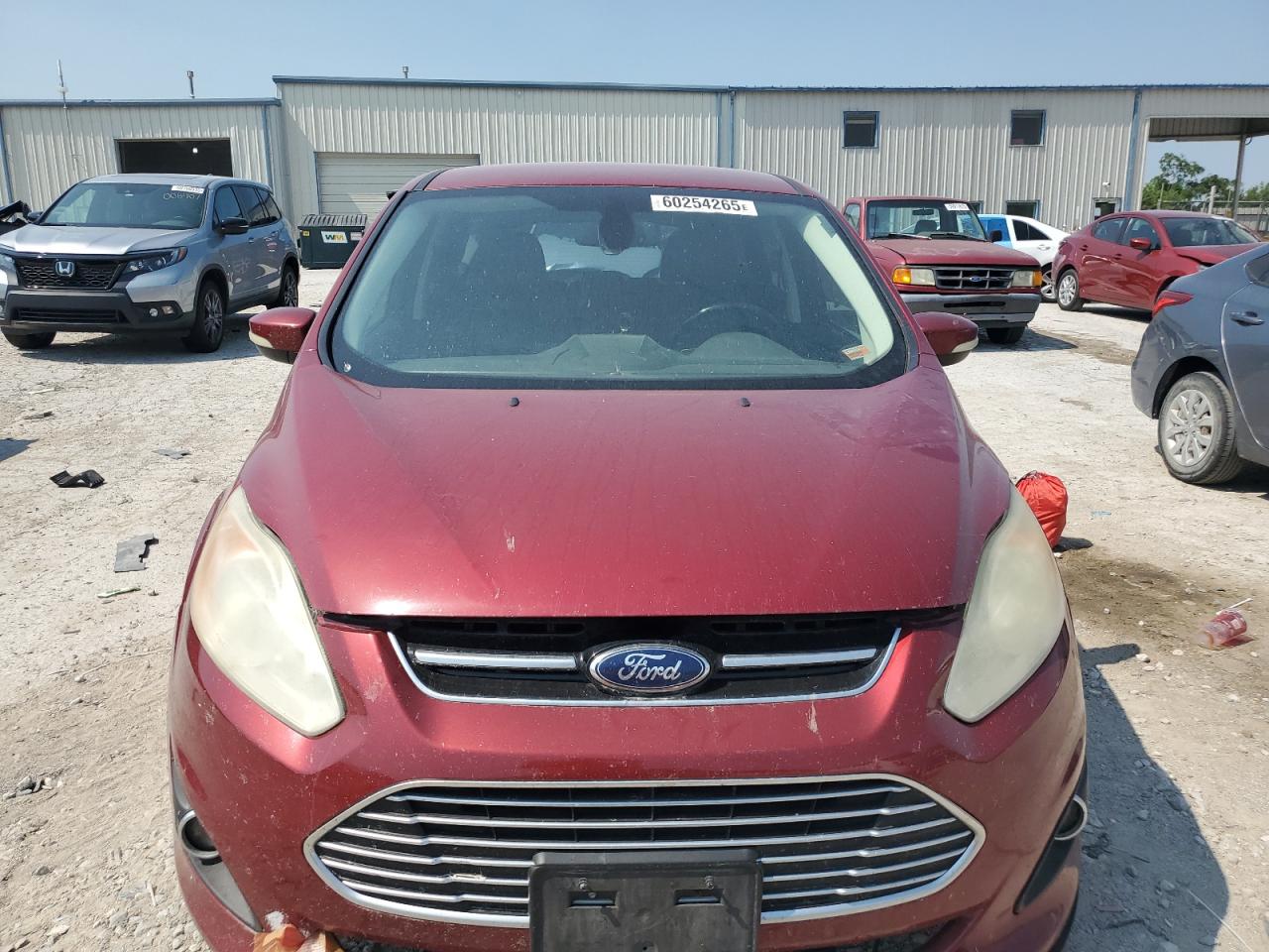2014 Ford C-max Sel Красный vin: 1FADP5BU1EL507401