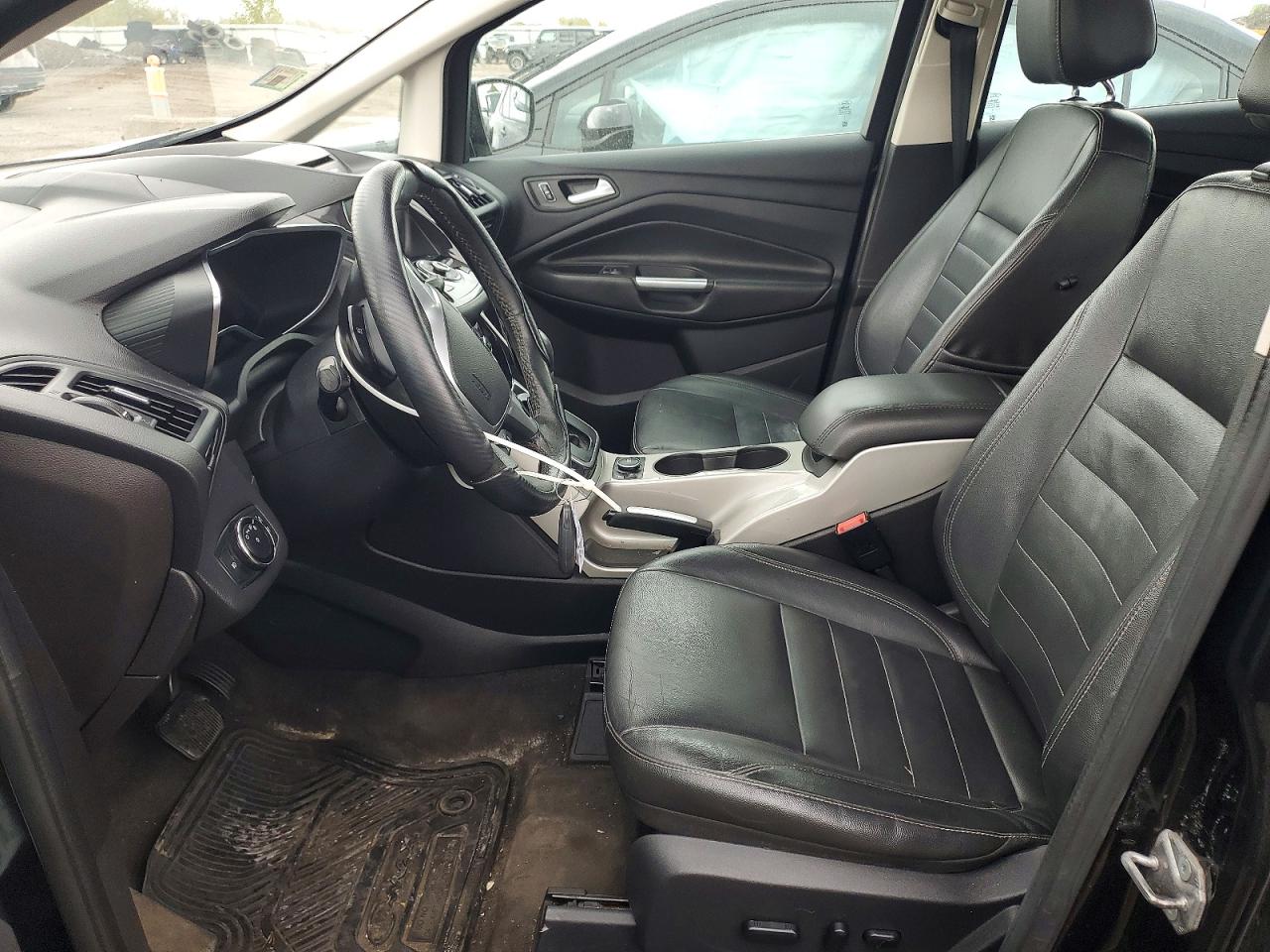 2014 Ford C-max Sel Черный vin: 1FADP5BU1EL509360
