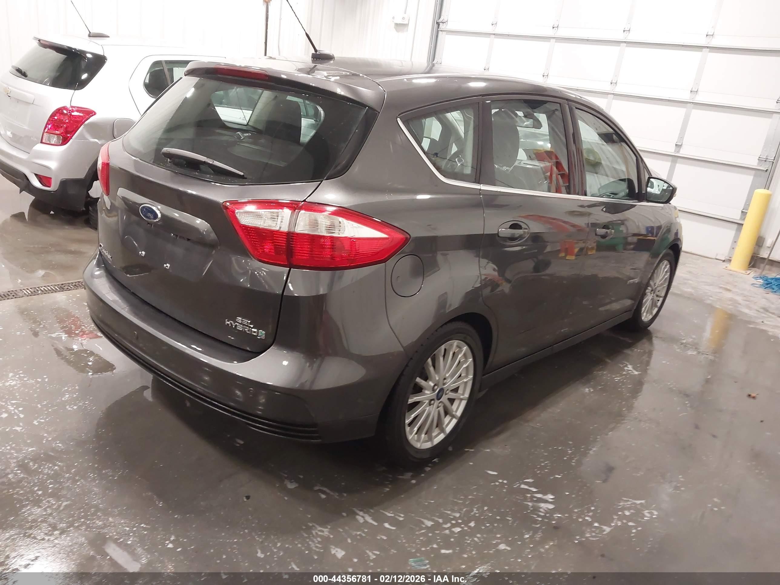 2015 Ford C-max Hybrid Sel Серый vin: 1FADP5BU1FL102768