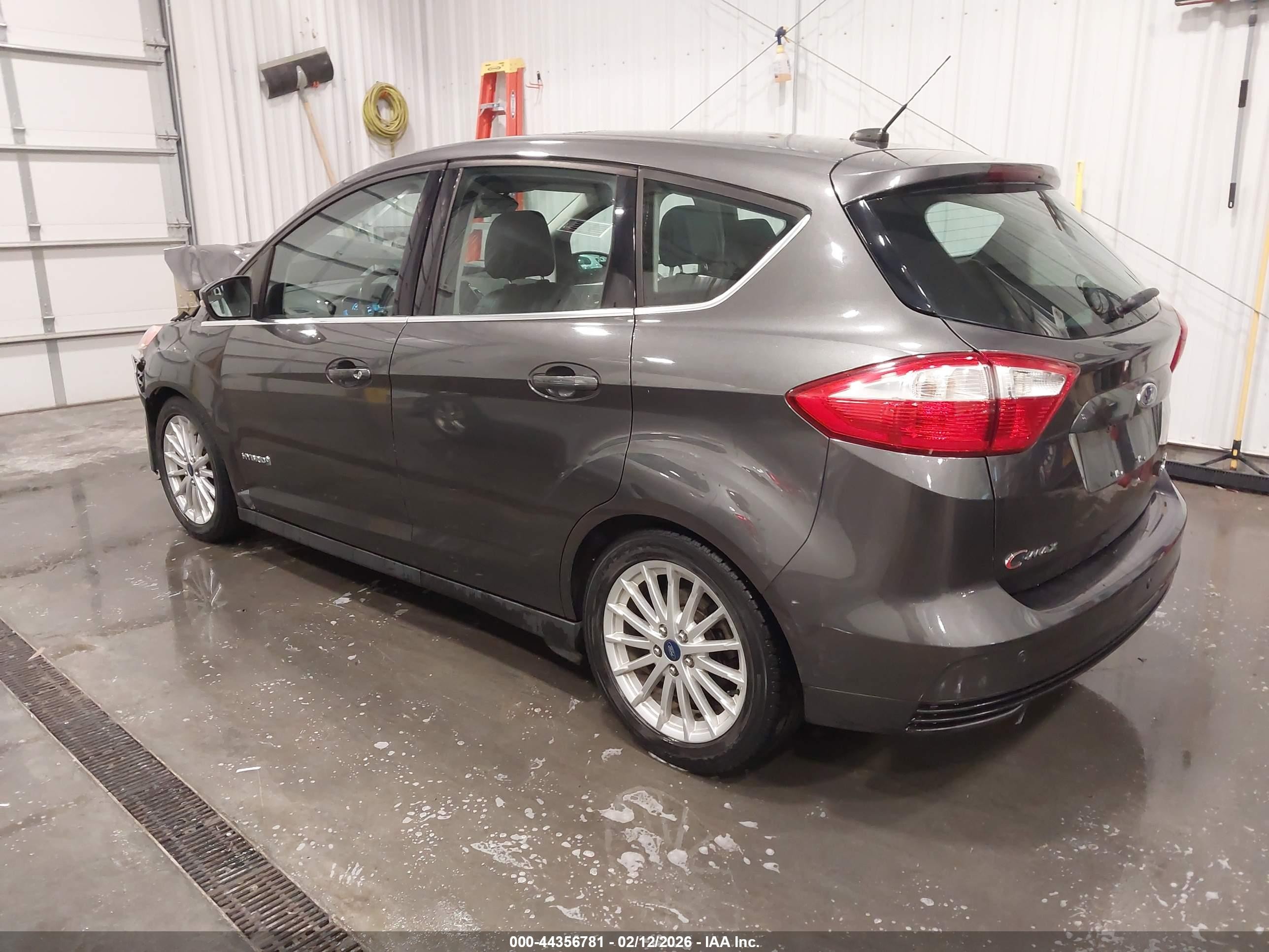 2015 Ford C-max Hybrid Sel Серый vin: 1FADP5BU1FL102768