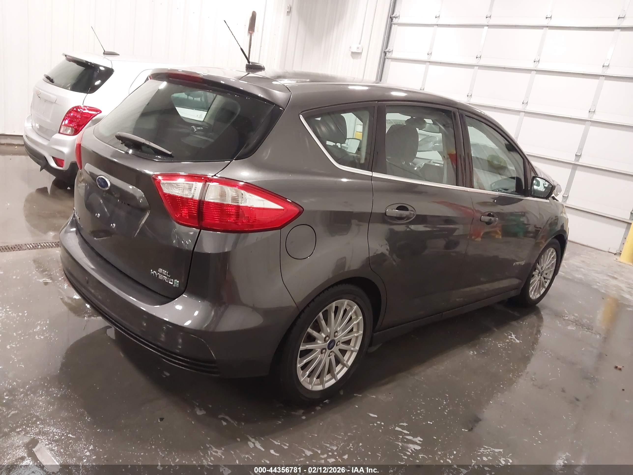 2015 Ford C-max Hybrid Sel Серый vin: 1FADP5BU1FL102768
