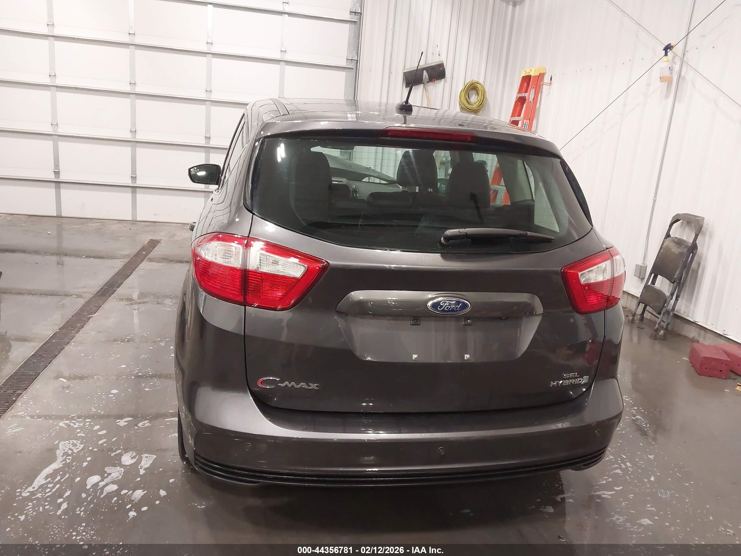 2015 Ford C-max Hybrid Sel Серый vin: 1FADP5BU1FL102768