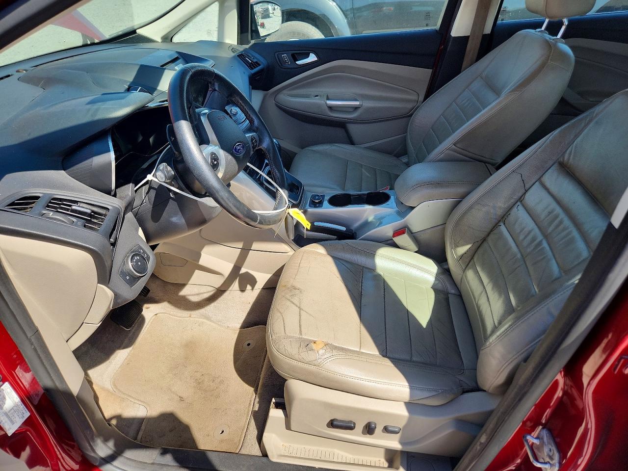 2015 Ford C-max Sel Темно-бордовый vin: 1FADP5BU1FL111969