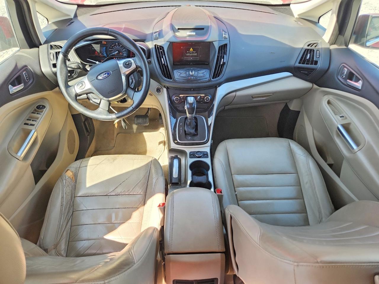 2015 Ford C-max Sel Темно-бордовый vin: 1FADP5BU1FL111969