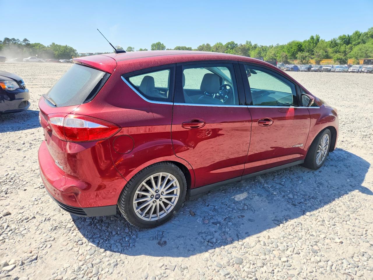 2015 Ford C-max Sel Темно-бордовый vin: 1FADP5BU1FL111969