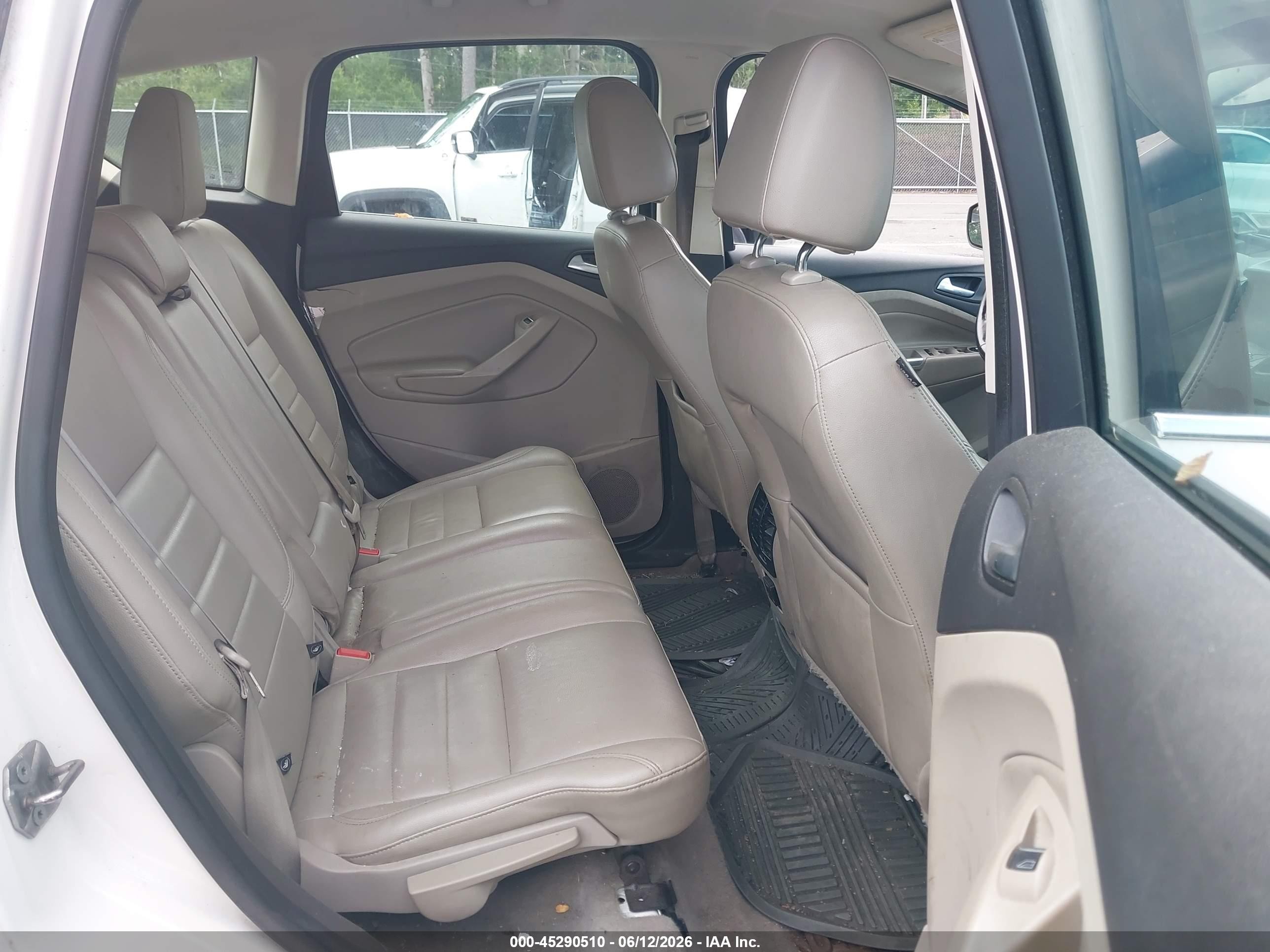 2013 Ford C-max Hybrid Sel Белый vin: 1FADP5BU2DL501377