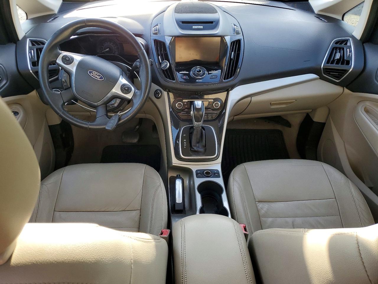2013 Ford C-max Sel Red vin: 1FADP5BU2DL505414