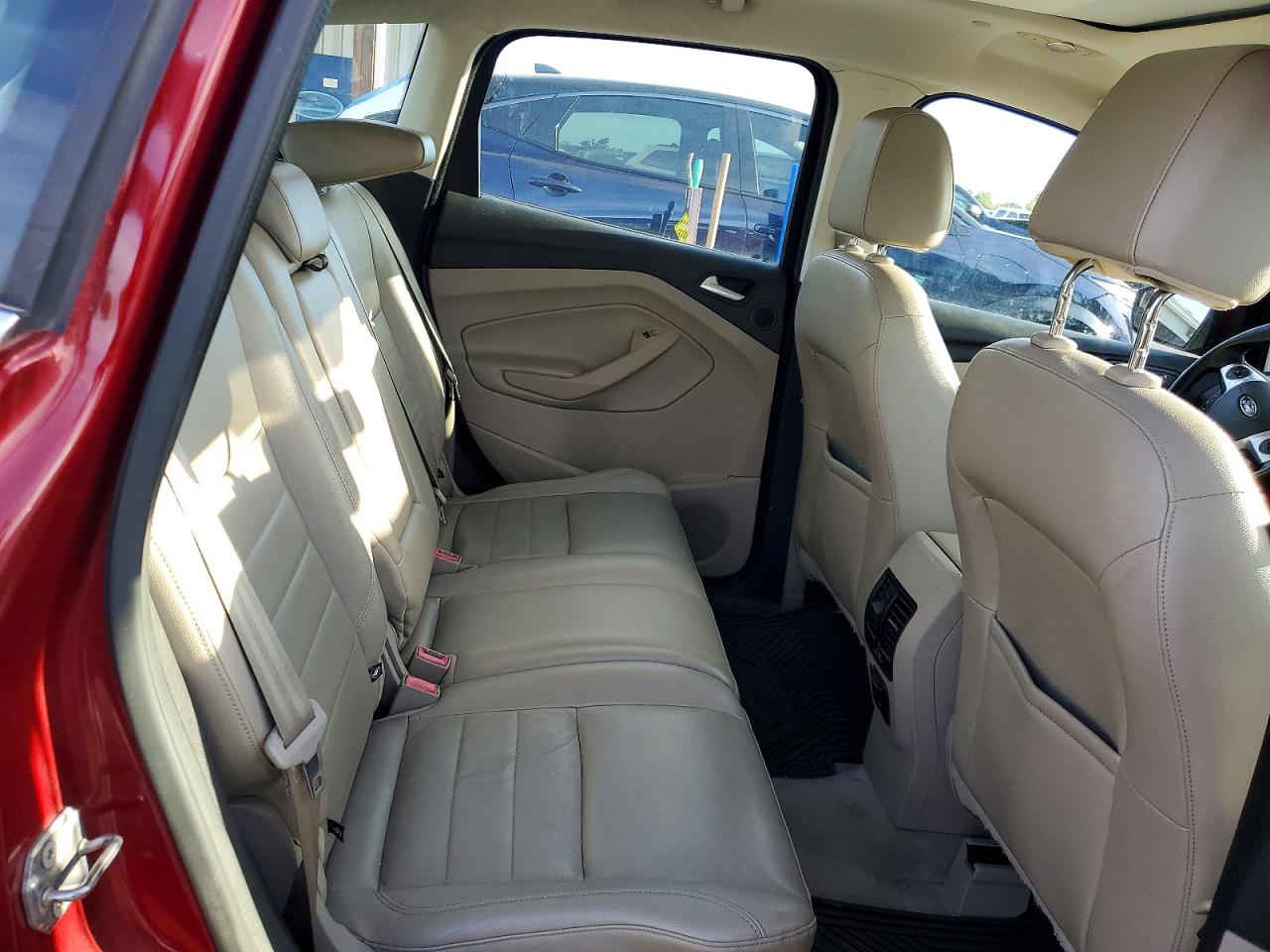 2013 Ford C-max Sel Red vin: 1FADP5BU2DL505414