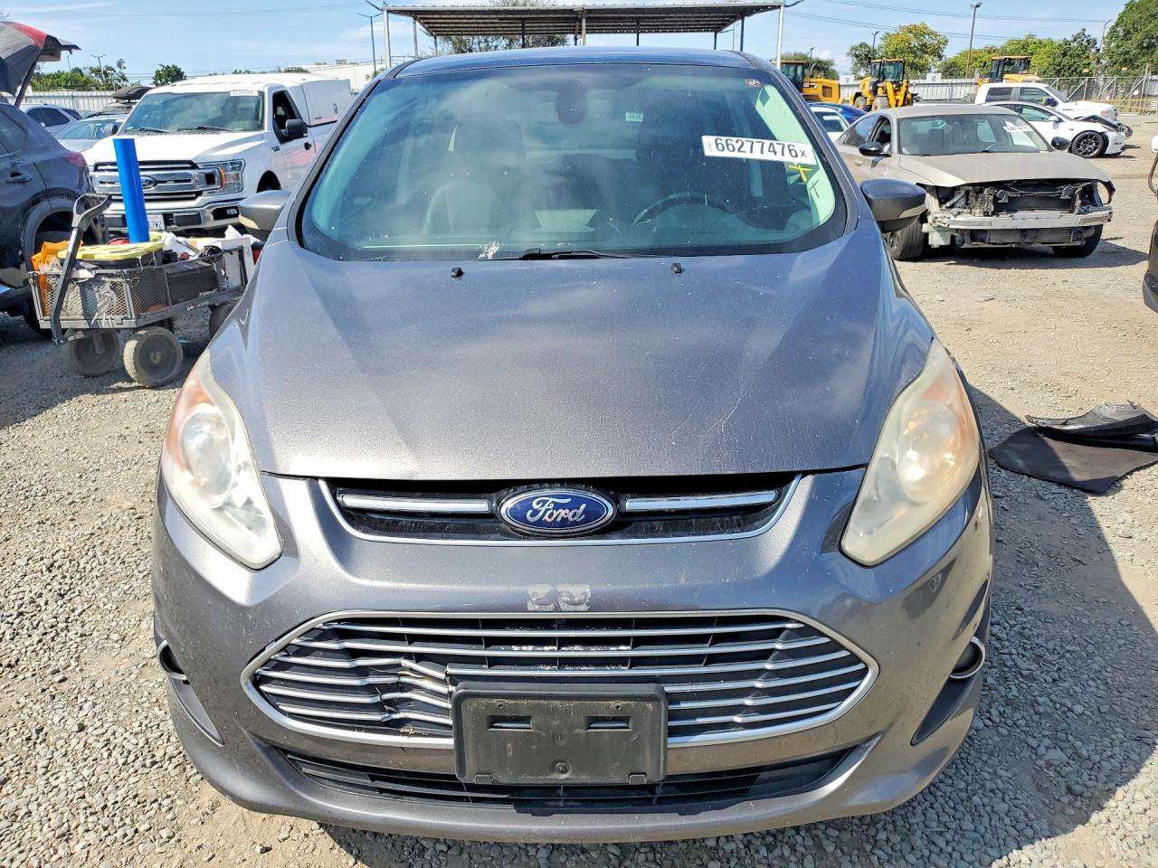 2013 Ford C-max Sel Серый vin: 1FADP5BU2DL516882