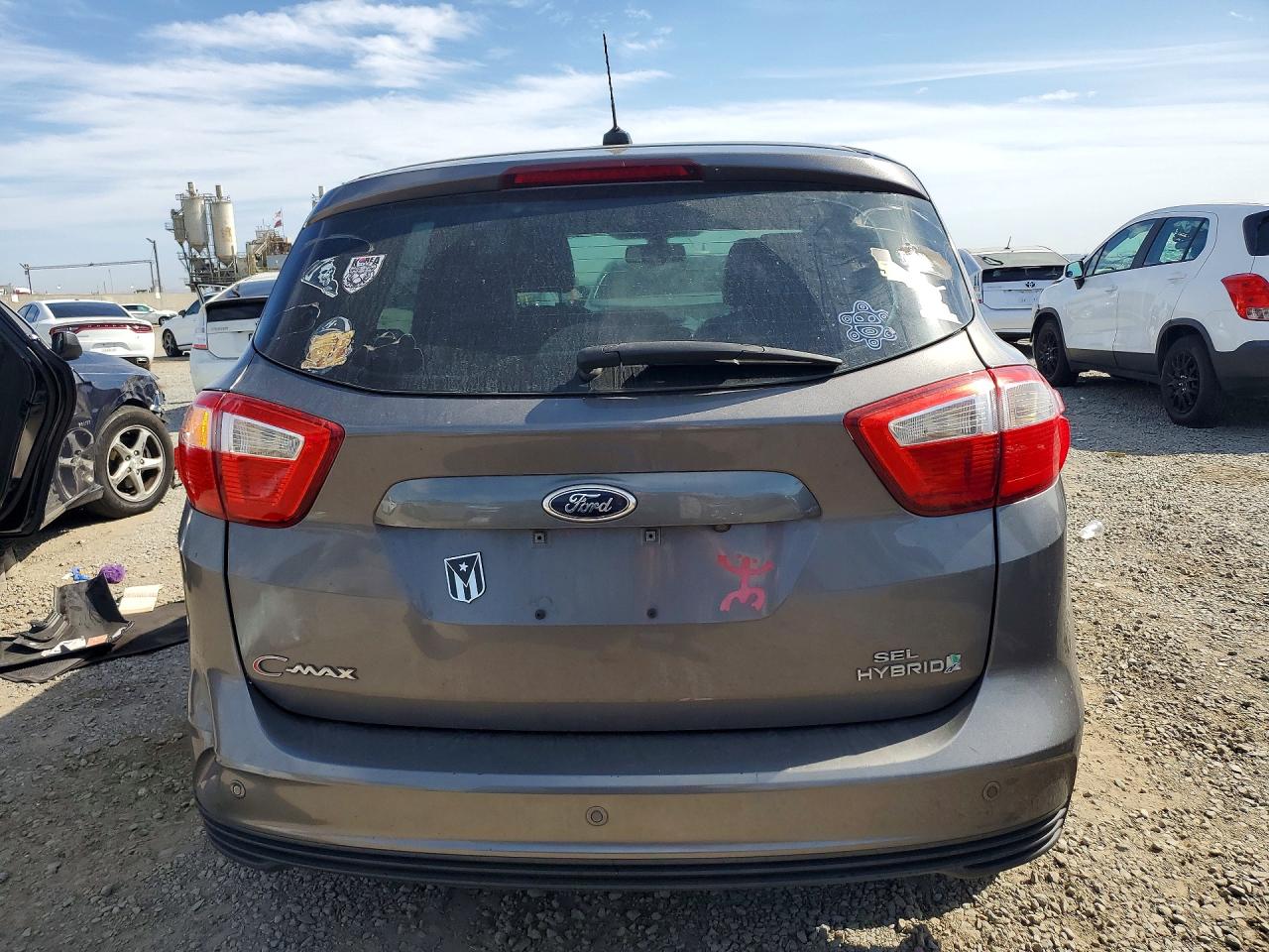2013 Ford C-max Sel Серый vin: 1FADP5BU2DL516882