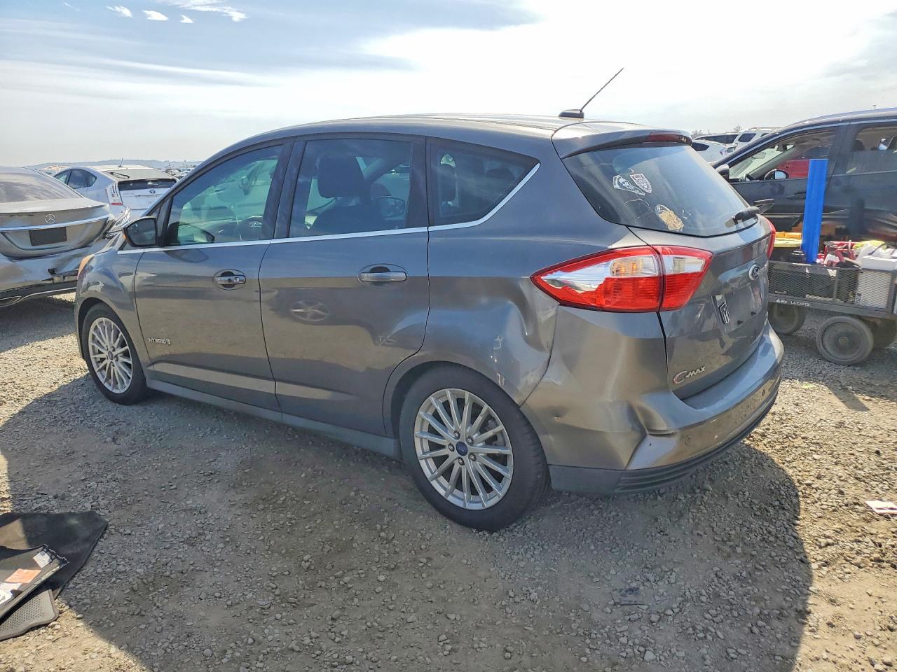 2013 Ford C-max Sel Серый vin: 1FADP5BU2DL516882