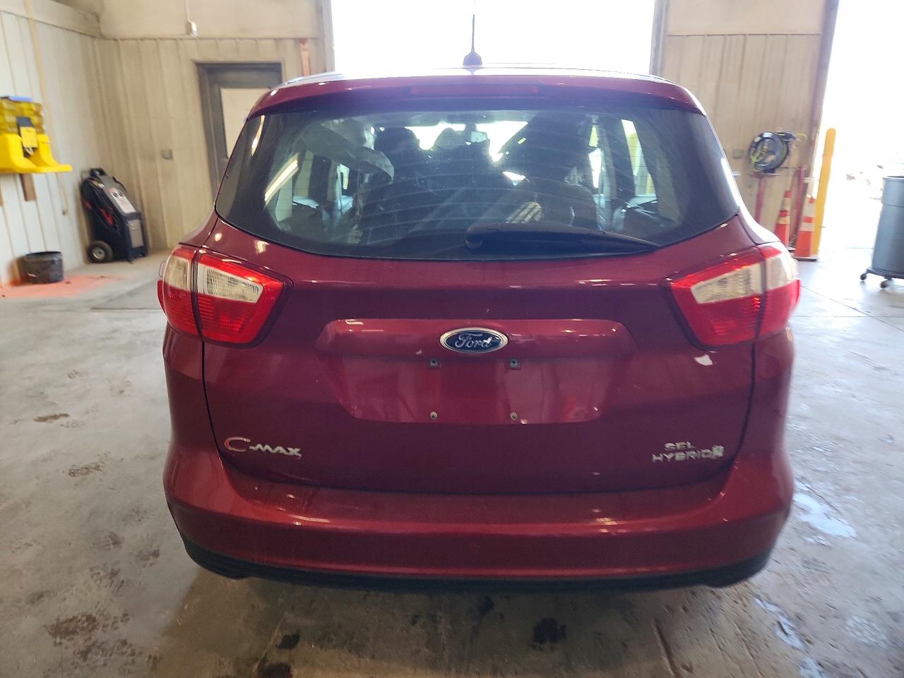 2013 Ford C-max Sel Red vin: 1FADP5BU2DL518440