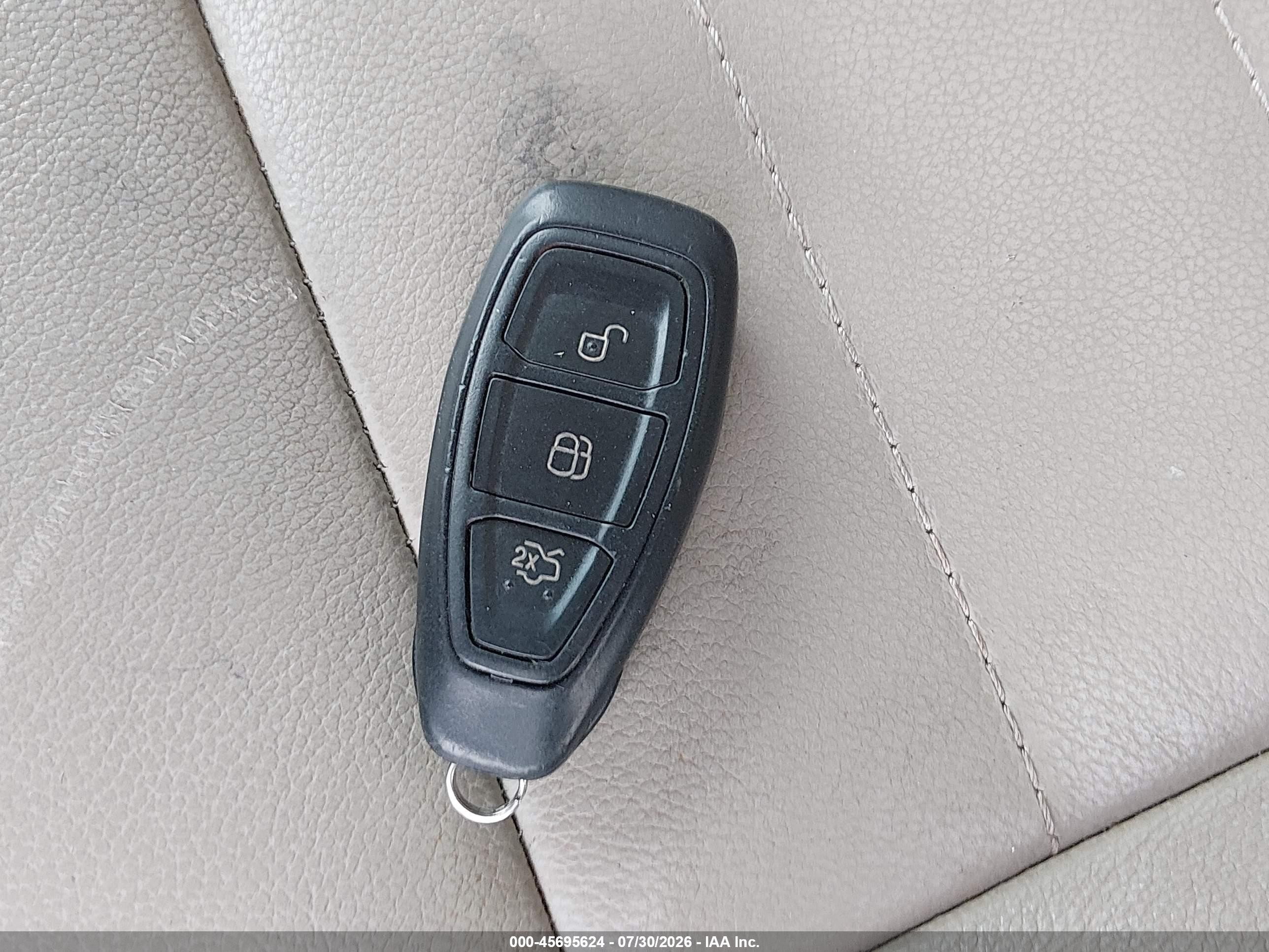 2013 Ford C-max Hybrid Sel Light Blue vin: 1FADP5BU2DL533598