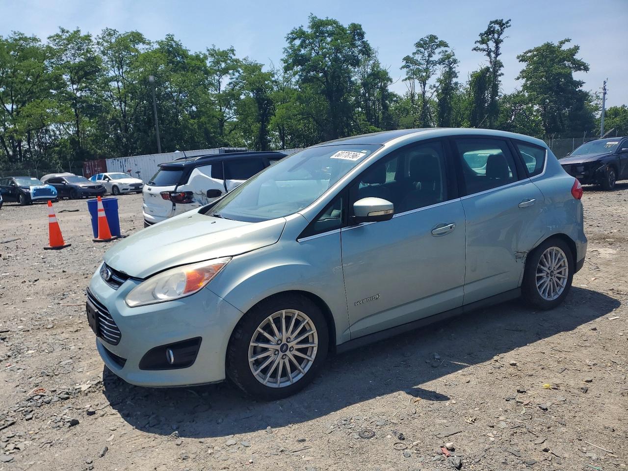 2013 Ford C-max Sel Black vin: 1FADP5BU2DL534752
