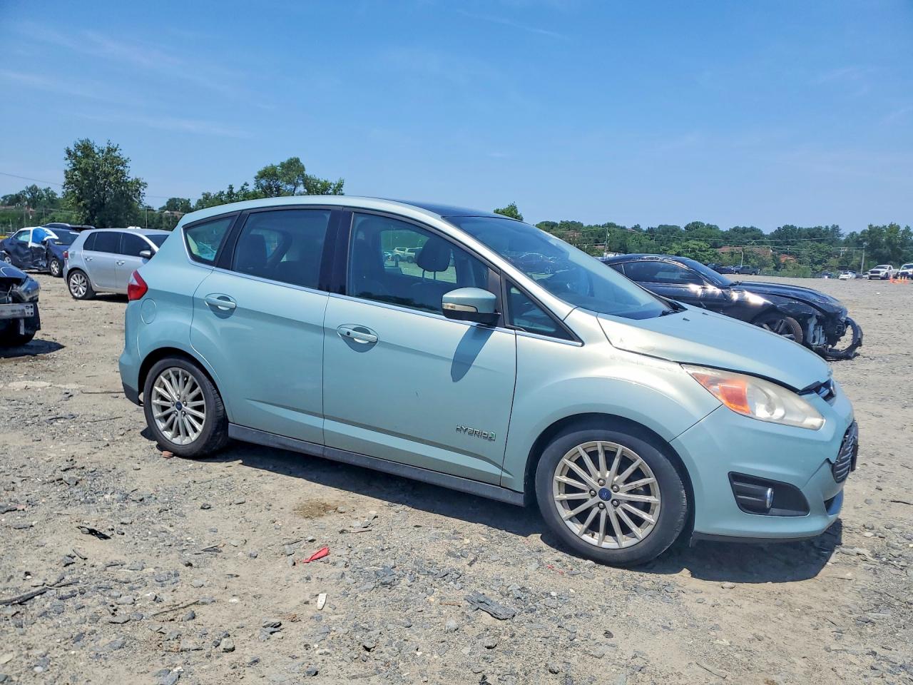 2013 Ford C-max Sel Black vin: 1FADP5BU2DL534752