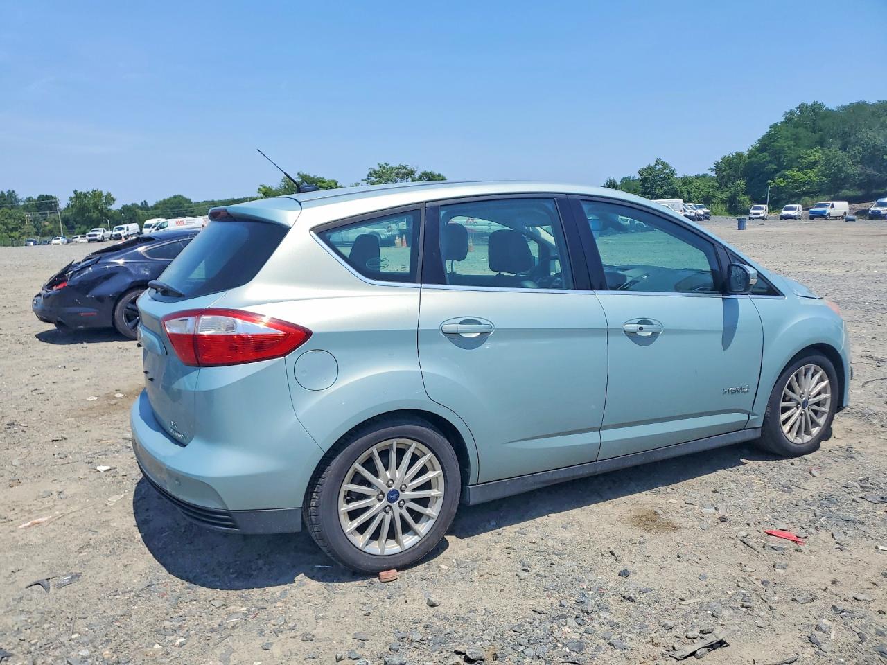 2013 Ford C-max Sel Black vin: 1FADP5BU2DL534752