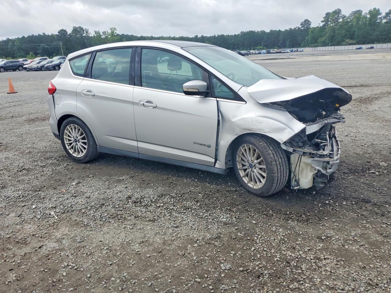 2013 Ford C-max Sel Silver vin: 1FADP5BU2DL541510