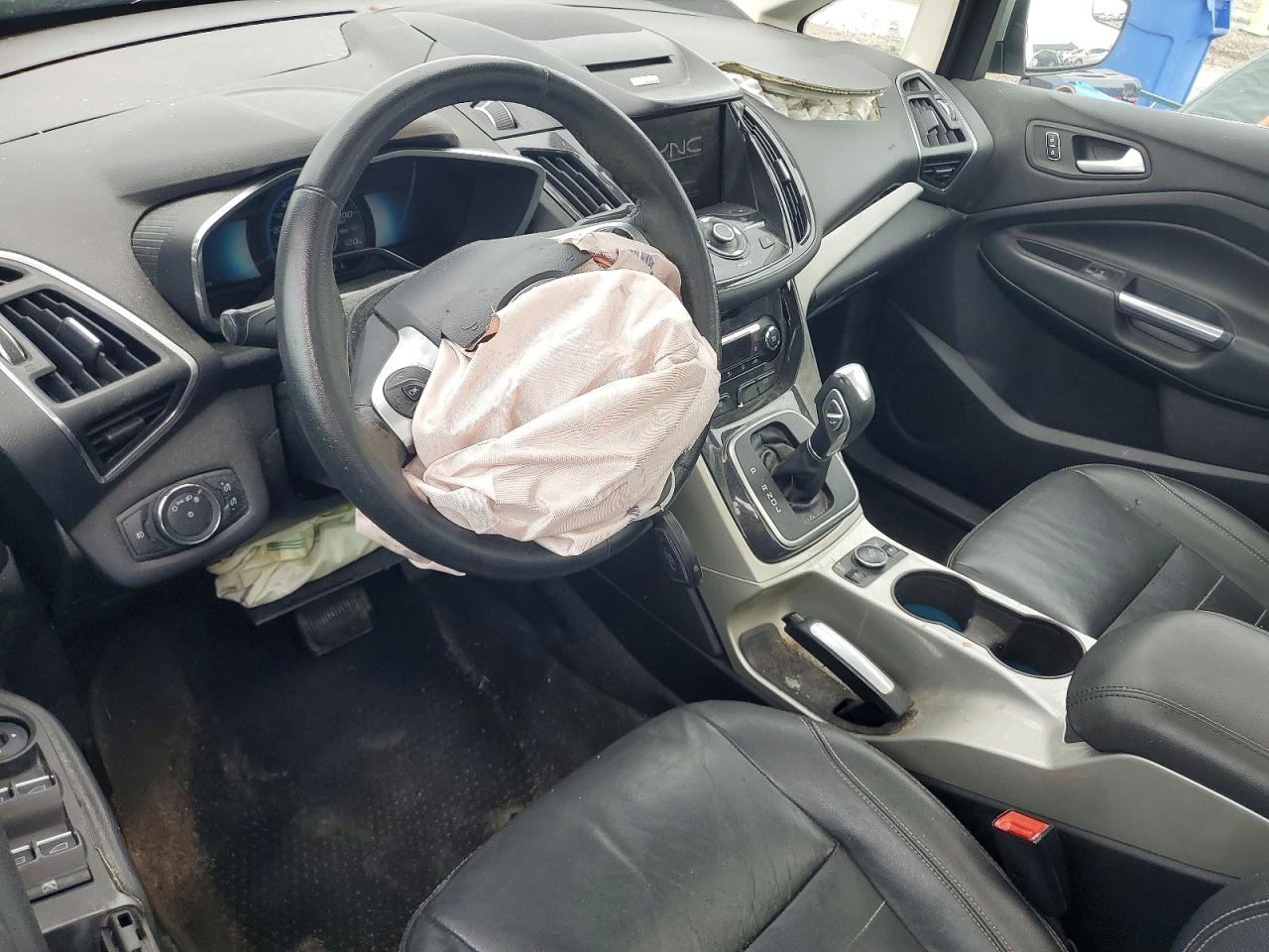 2013 Ford C-max Sel Silver vin: 1FADP5BU2DL541510