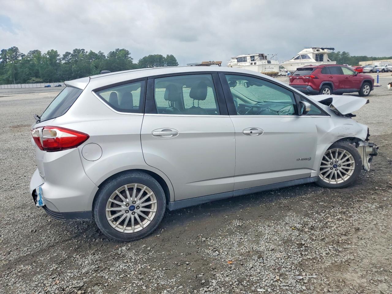 2013 Ford C-max Sel Silver vin: 1FADP5BU2DL541510