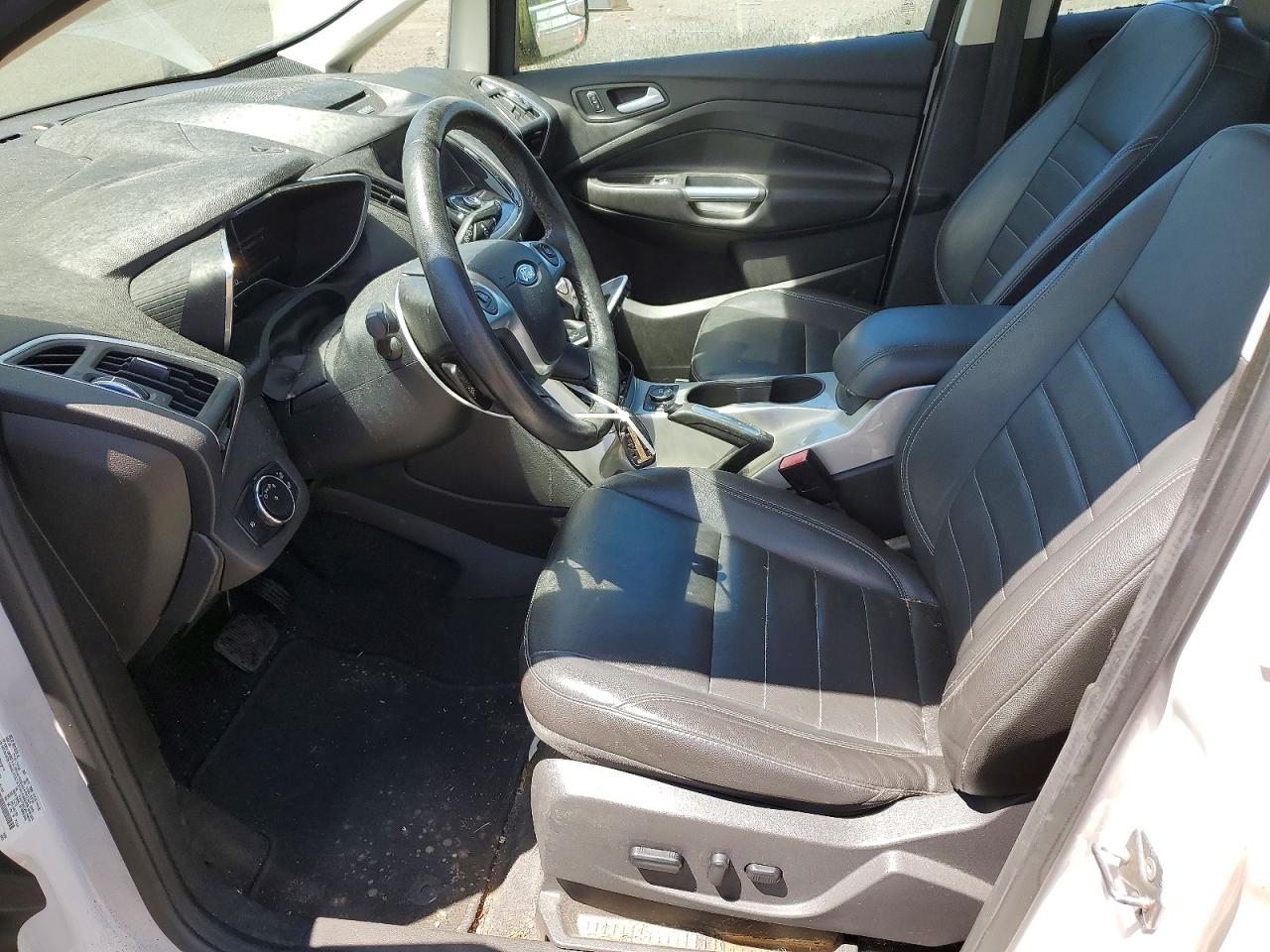 2013 Ford C-max Sel White vin: 1FADP5BU2DL546321