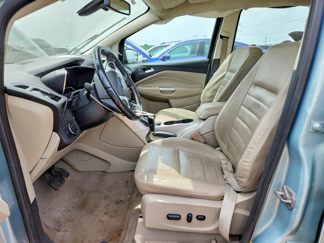 2013 Ford C-max Sel Blue vin: 1FADP5BU2DL547338
