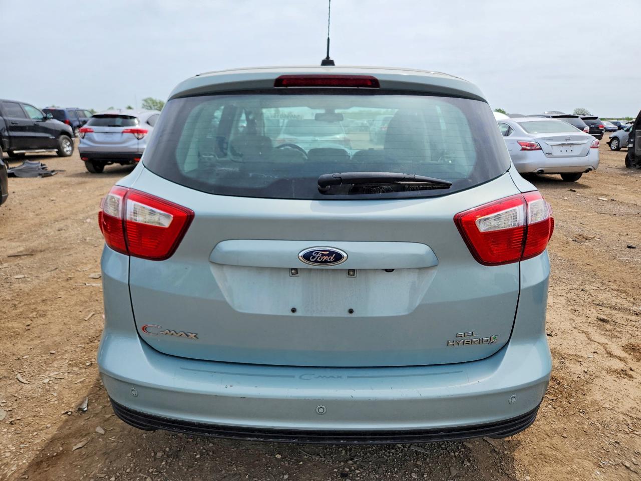 2013 Ford C-max Sel Blue vin: 1FADP5BU2DL547338