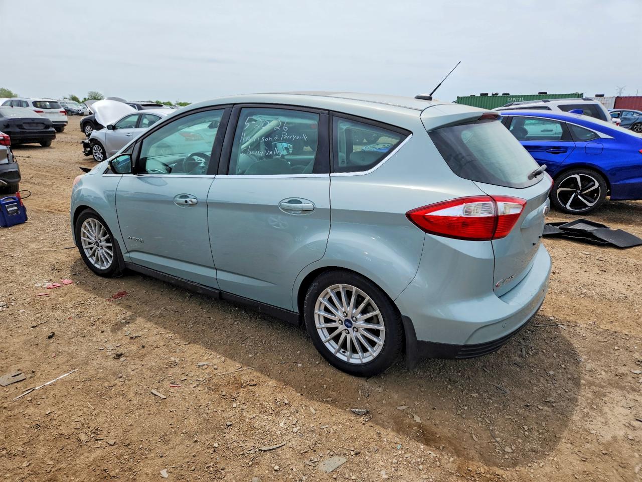 2013 Ford C-max Sel Blue vin: 1FADP5BU2DL547338
