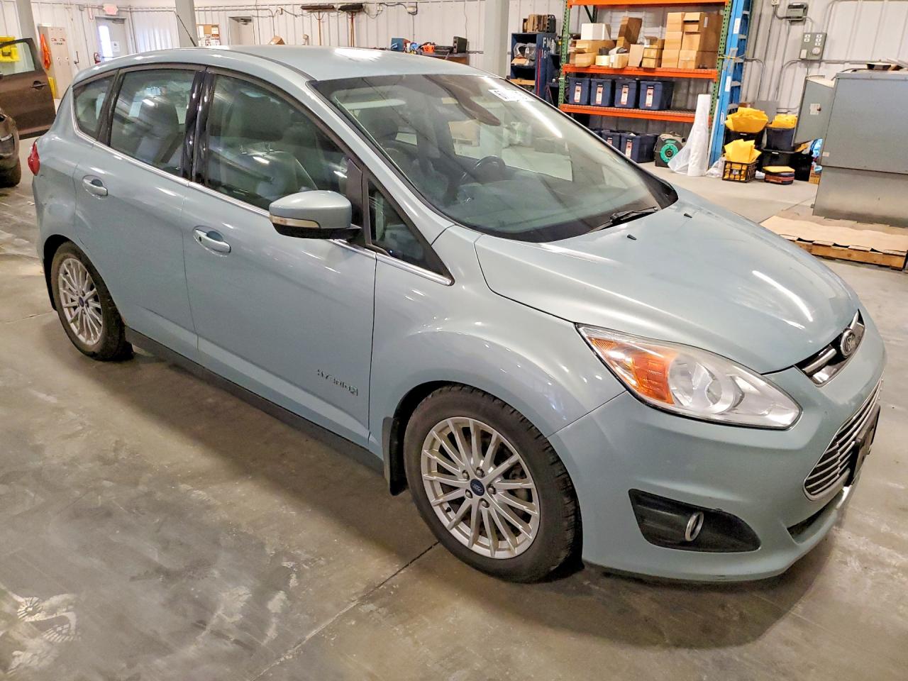 2014 Ford C-max Sel Blue vin: 1FADP5BU2EL501431