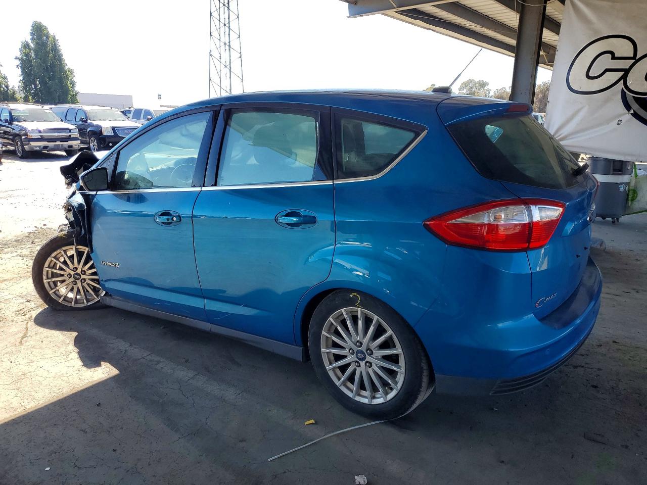 2014 Ford C-max Sel Синий vin: 1FADP5BU2EL510288