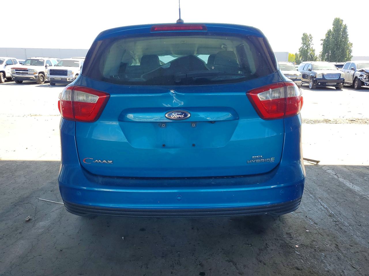2014 Ford C-max Sel Синий vin: 1FADP5BU2EL510288