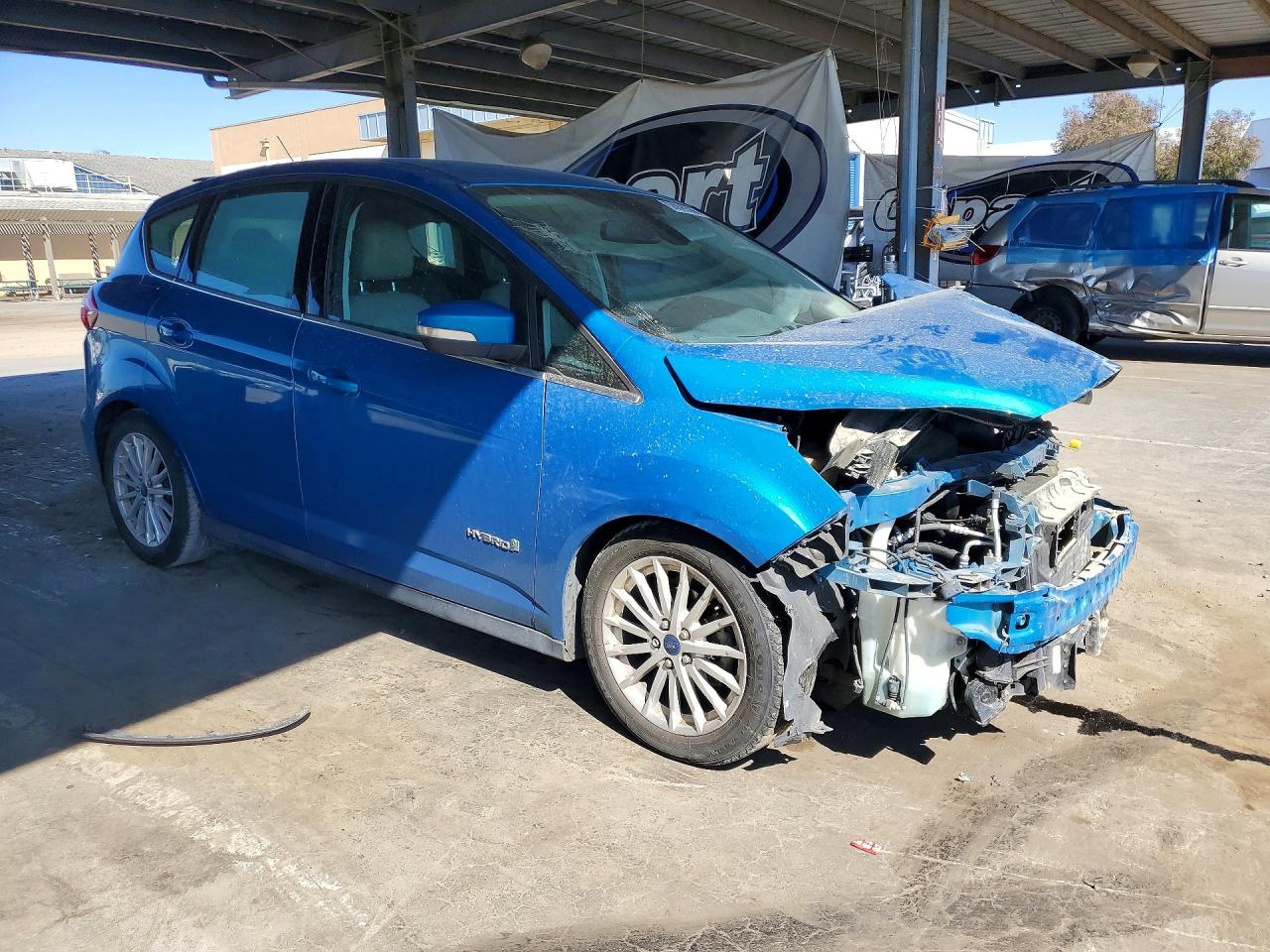 2014 Ford C-max Sel Синий vin: 1FADP5BU2EL510288