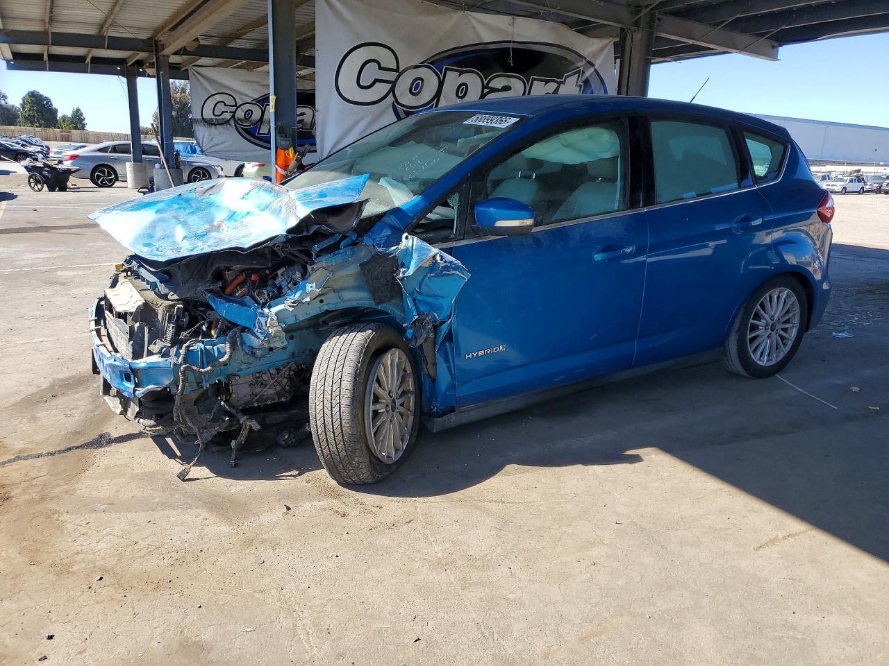 2014 Ford C-max Sel Синий vin: 1FADP5BU2EL510288