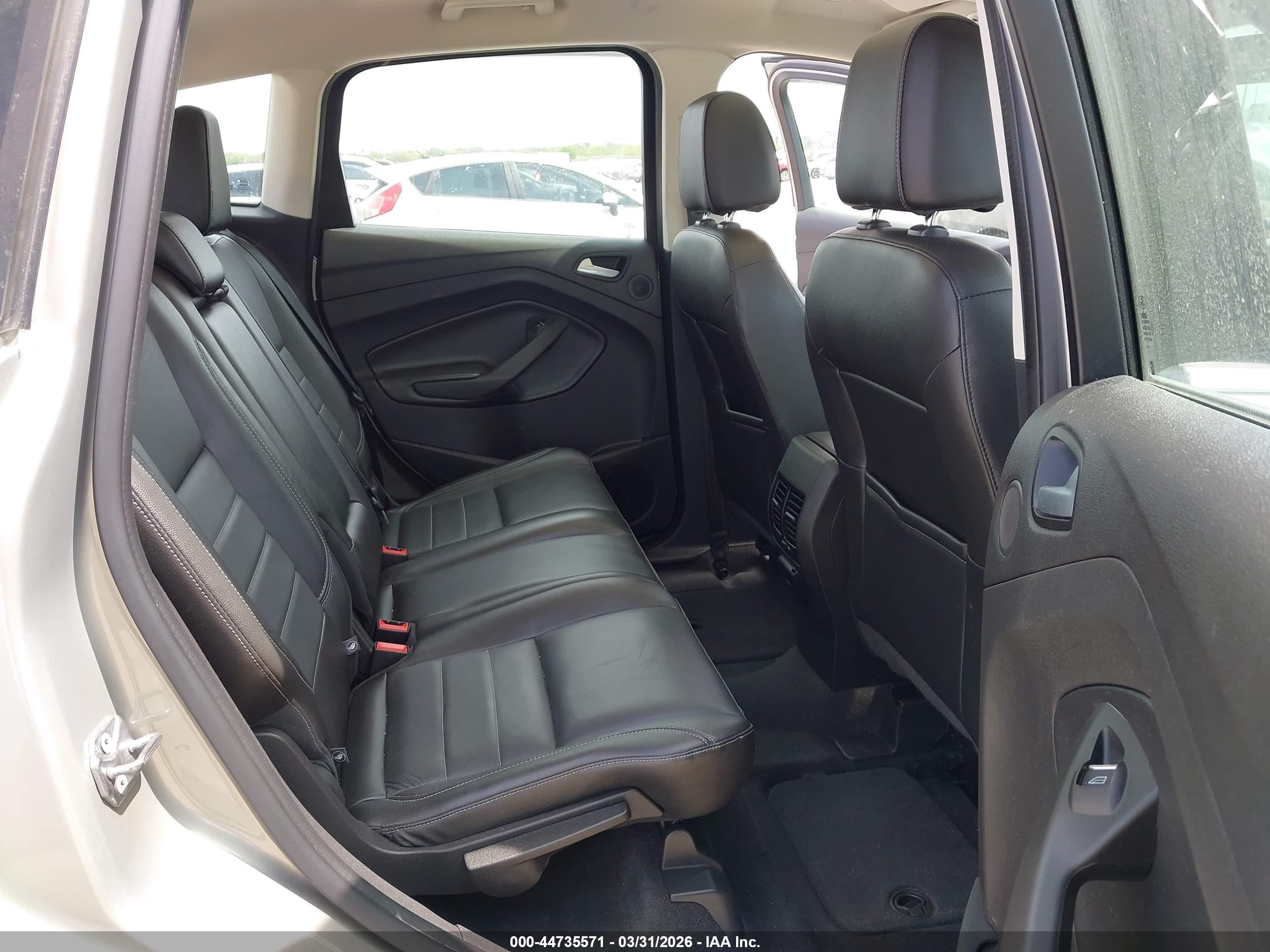2015 Ford C-max Hybrid Sel Beige vin: 1FADP5BU2FL106019
