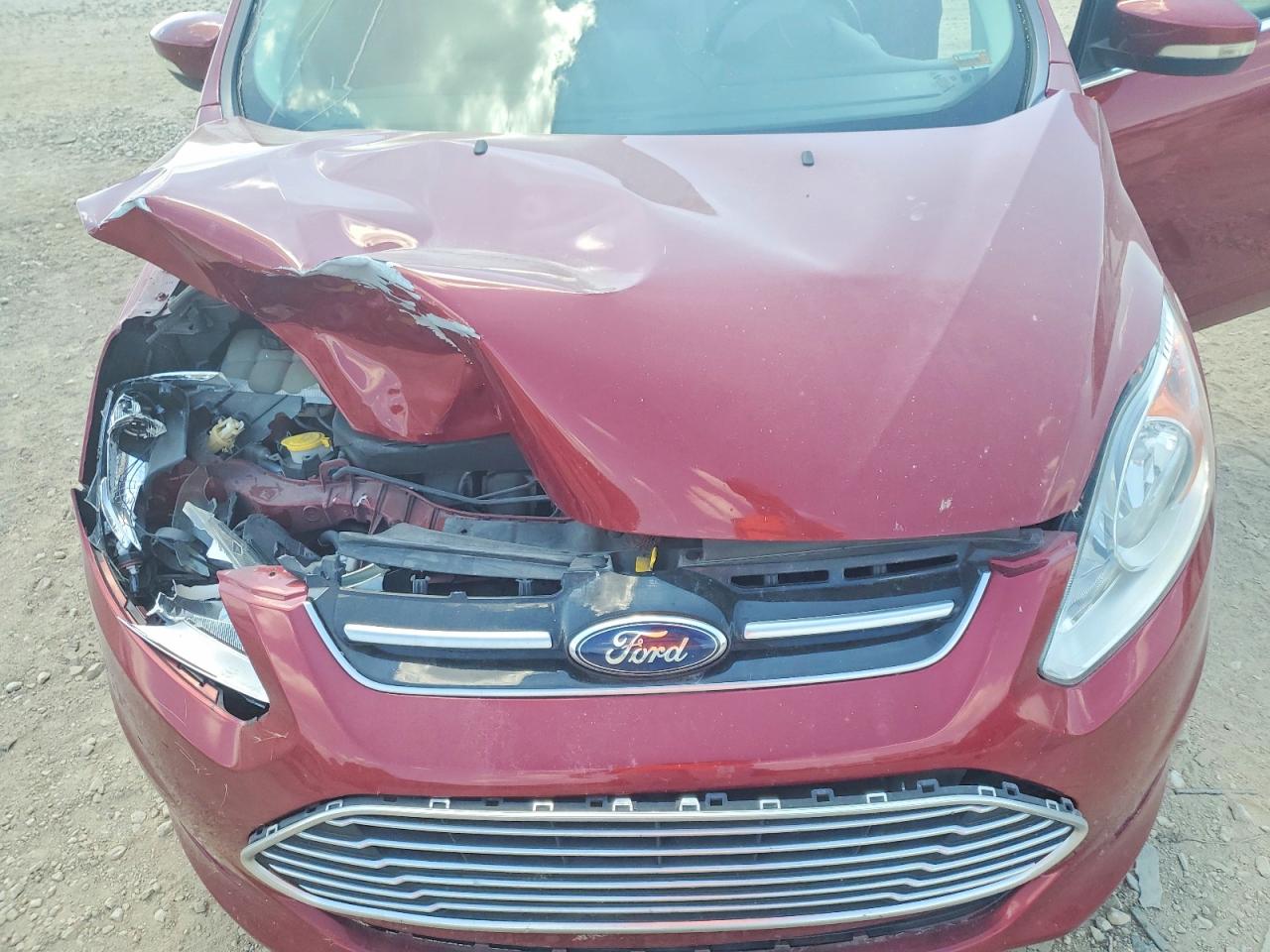 2015 Ford C-max Sel Red vin: 1FADP5BU2FL125198