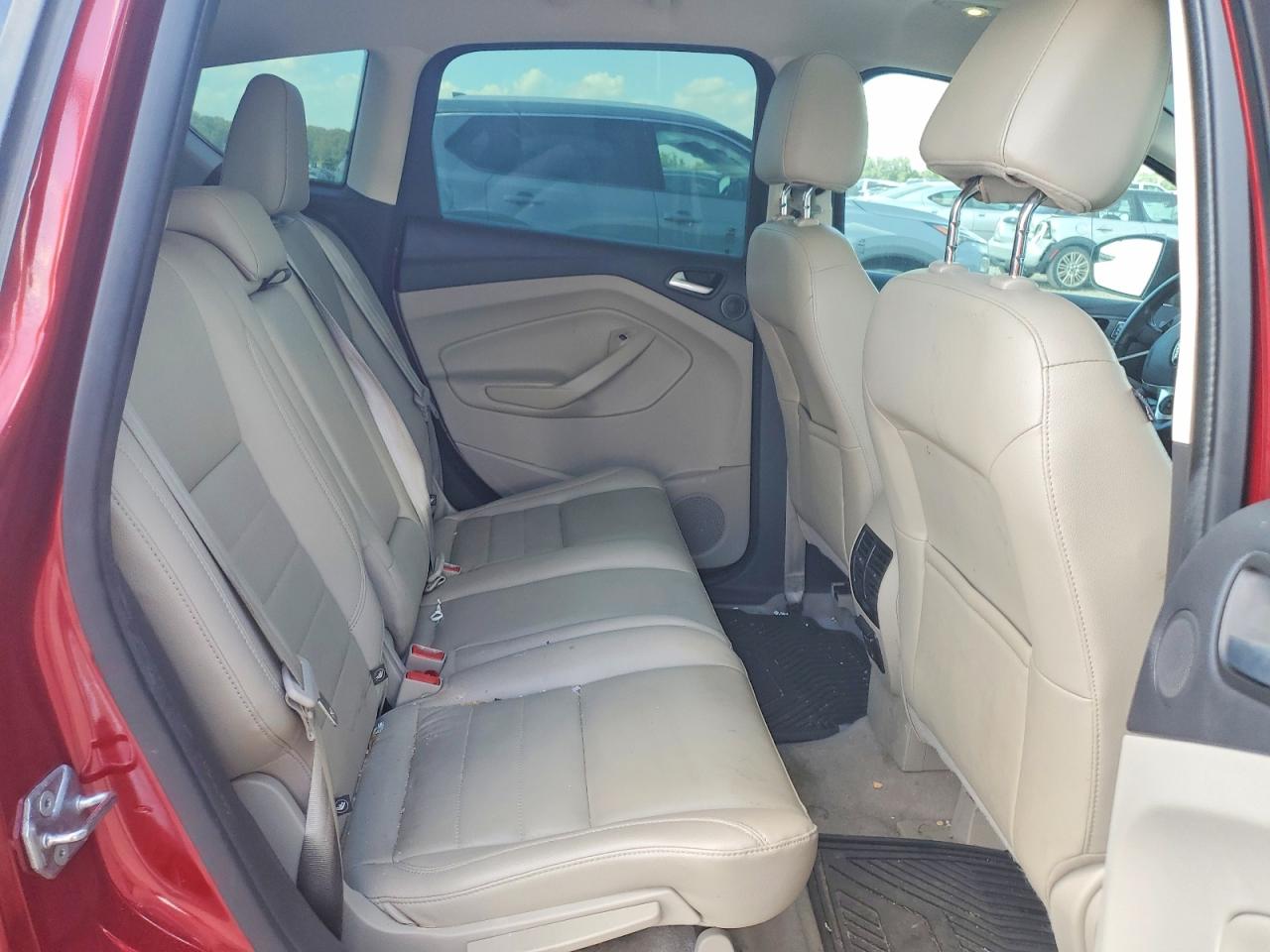 2015 Ford C-max Sel Red vin: 1FADP5BU2FL125198