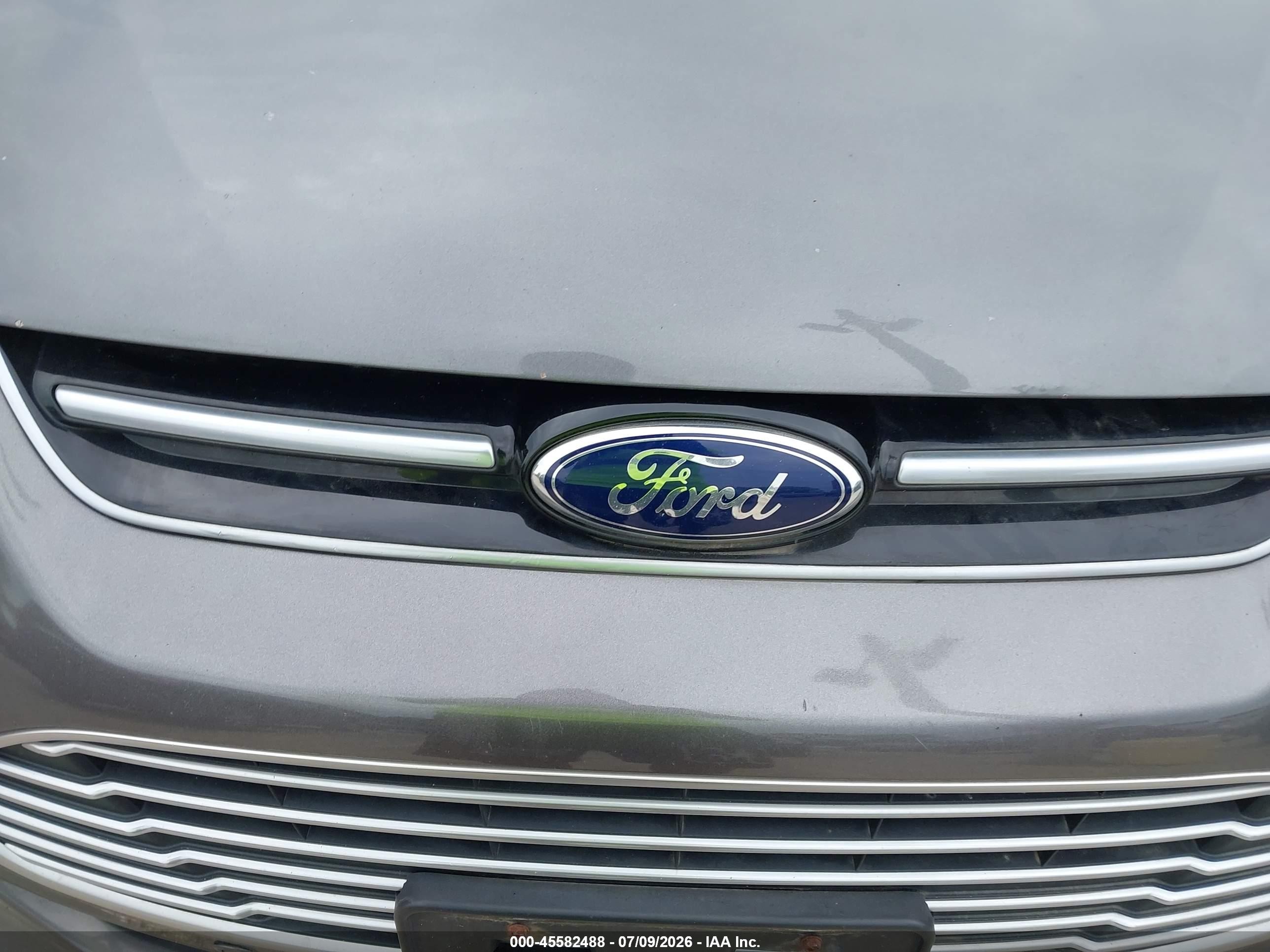 2013 Ford C-max Hybrid Sel Gray vin: 1FADP5BU3DL500125