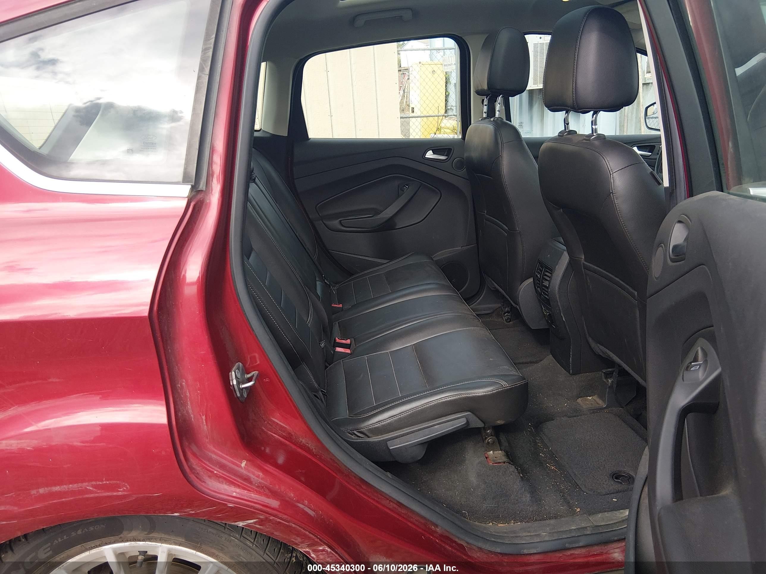 2013 Ford C-max Hybrid Sel Red vin: 1FADP5BU3DL509570