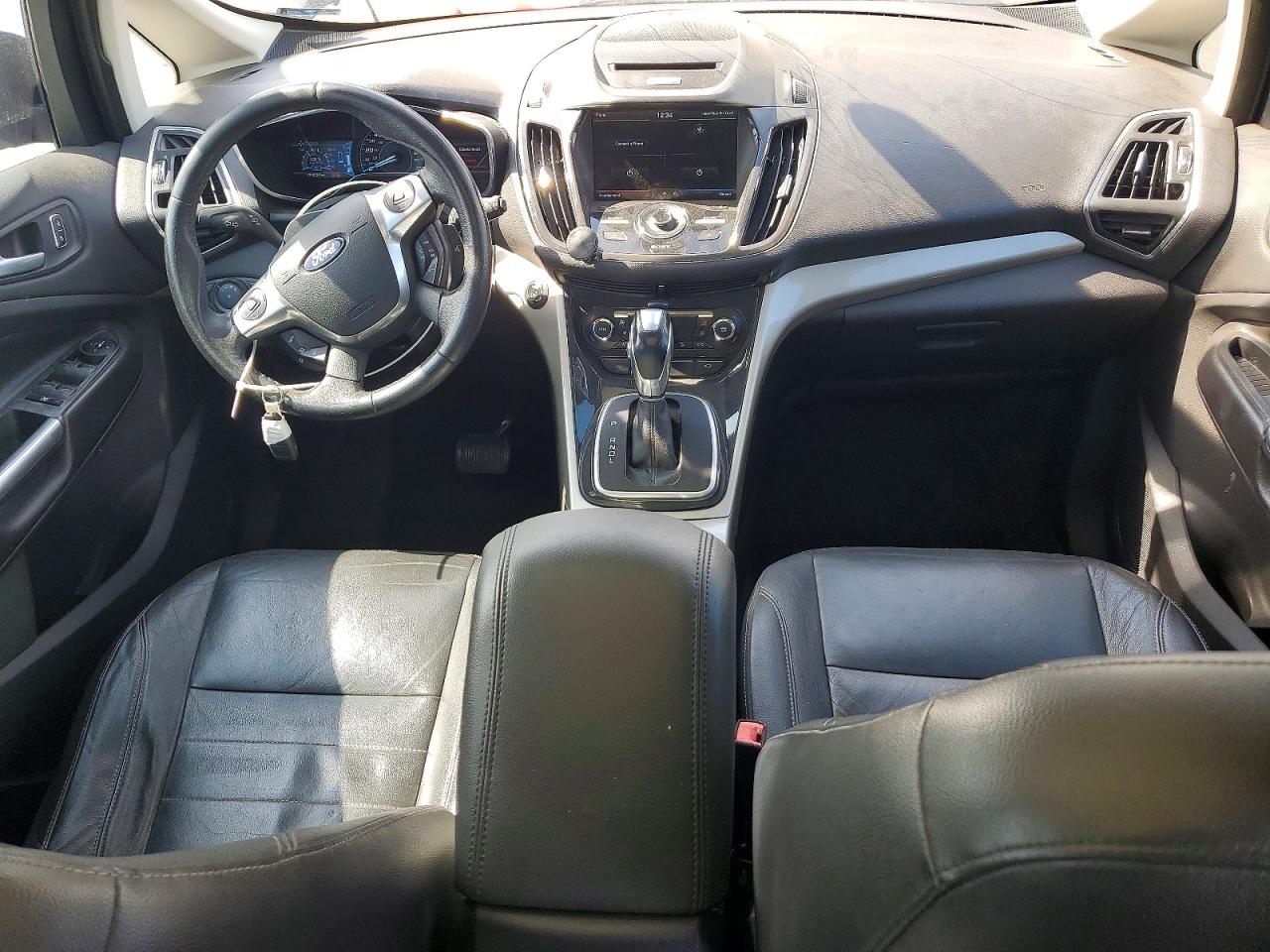 2013 Ford C-max Sel Черный vin: 1FADP5BU3DL523212