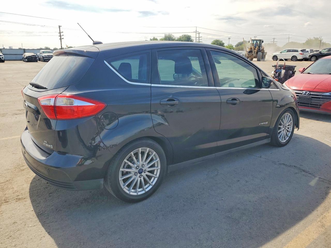2013 Ford C-max Sel Черный vin: 1FADP5BU3DL523212
