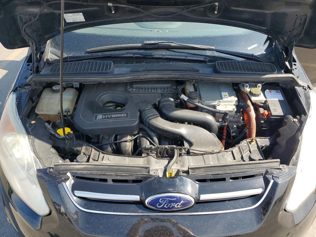 2013 Ford C-max Sel Черный vin: 1FADP5BU3DL523212