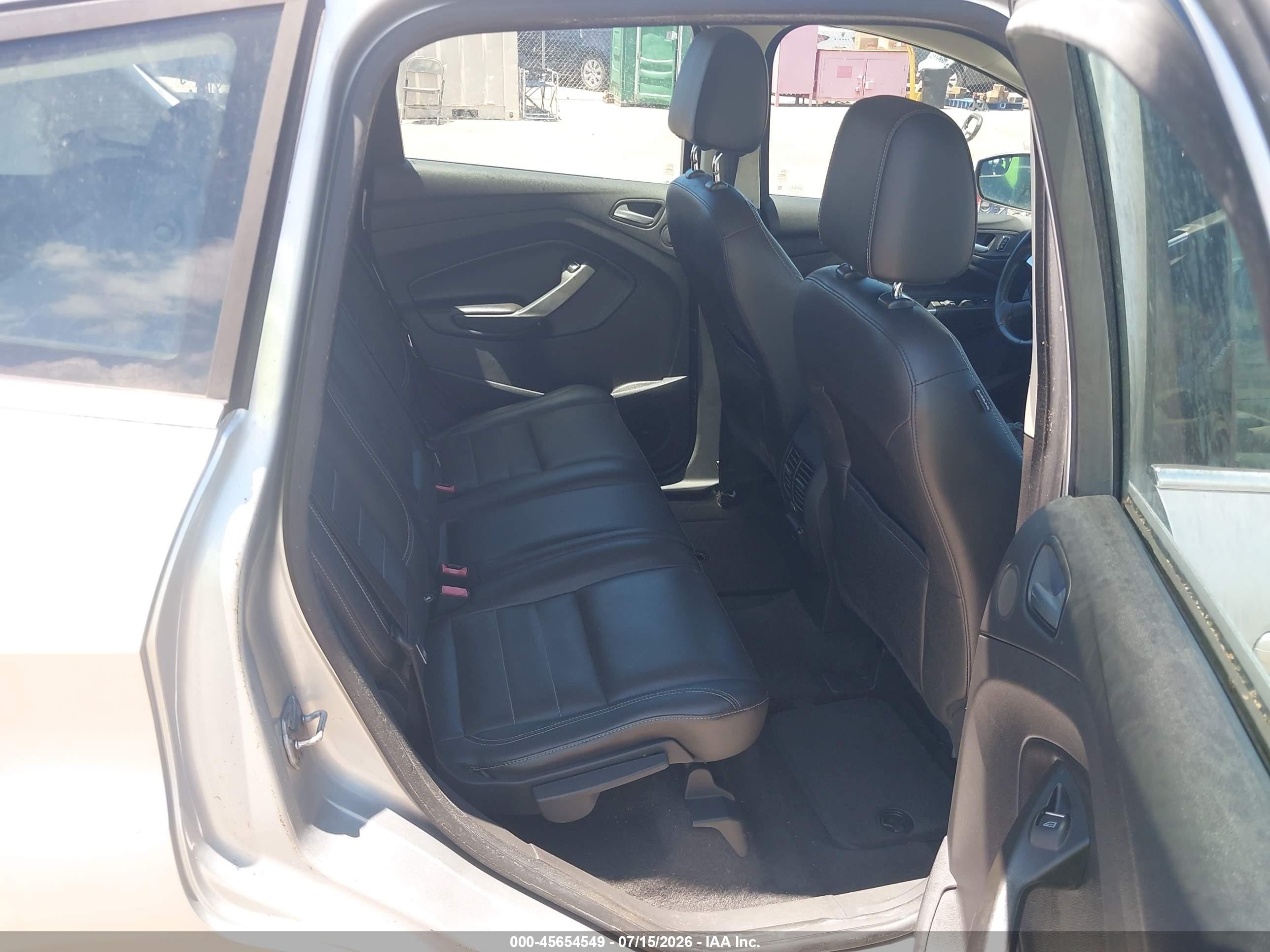 2013 Ford C-max Hybrid Sel Silver vin: 1FADP5BU3DL523792