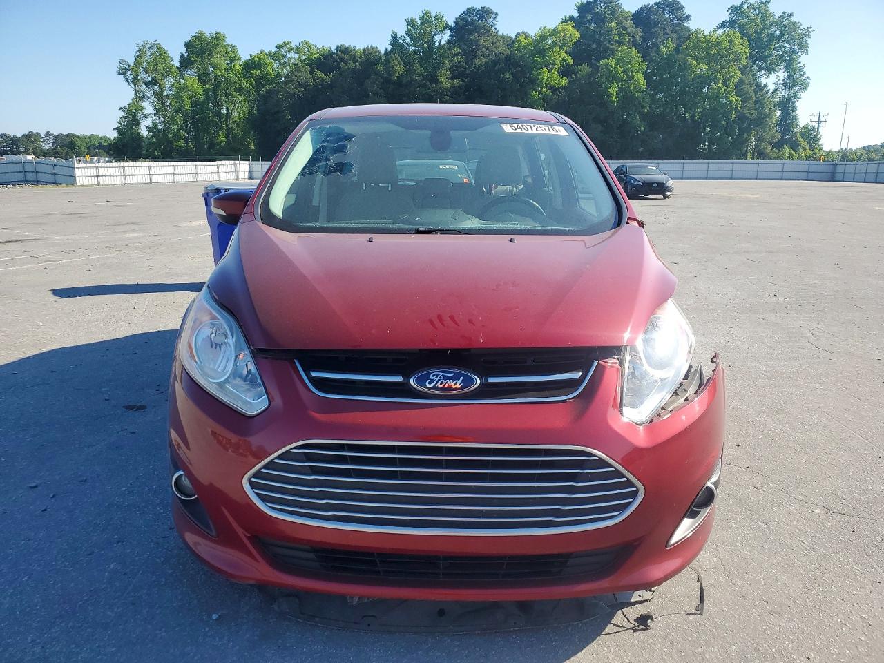 2013 Ford C-max Sel Red vin: 1FADP5BU3DL531584