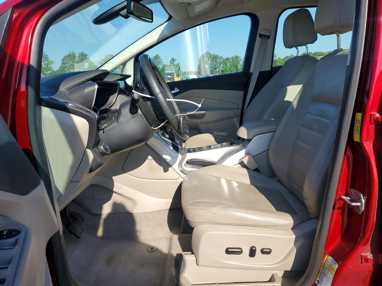 2013 Ford C-max Sel Red vin: 1FADP5BU3DL531584