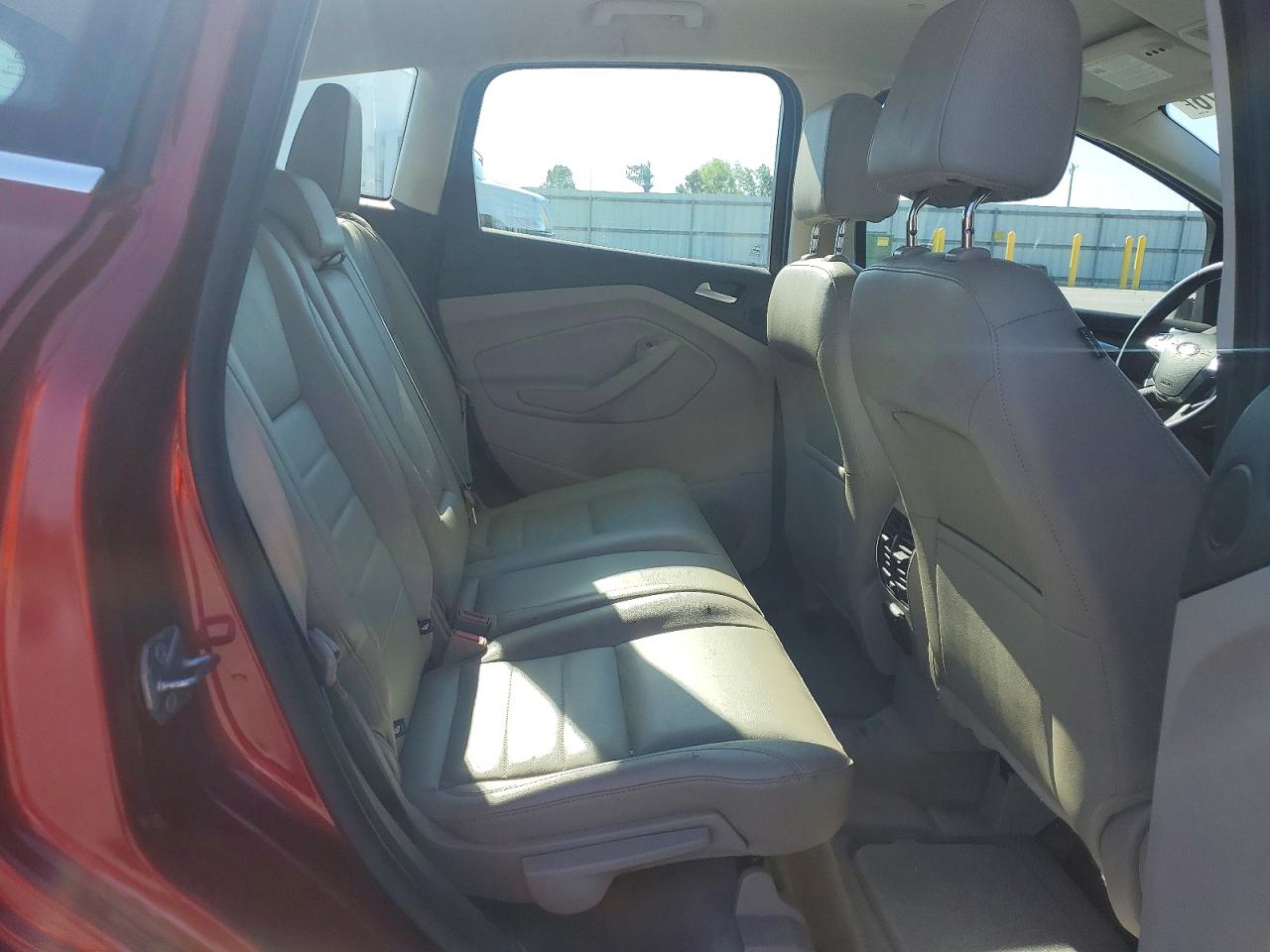 2013 Ford C-max Sel Red vin: 1FADP5BU3DL531584