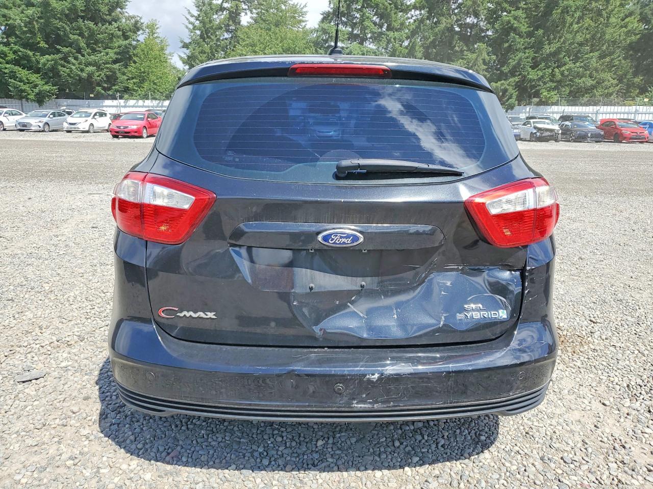 2013 Ford C-max Sel Black vin: 1FADP5BU3DL542956
