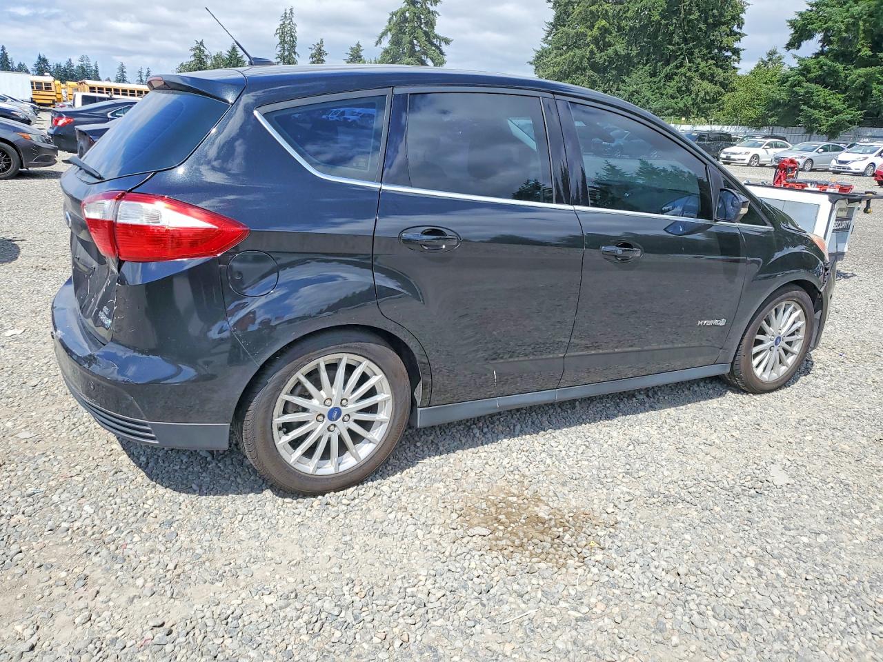 2013 Ford C-max Sel Black vin: 1FADP5BU3DL542956